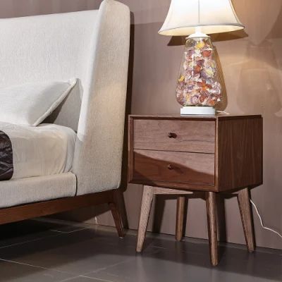 Скандинавская деревянная мебель для гостиной, ящики, прикроватная тумбочка из полностью цельного дерева