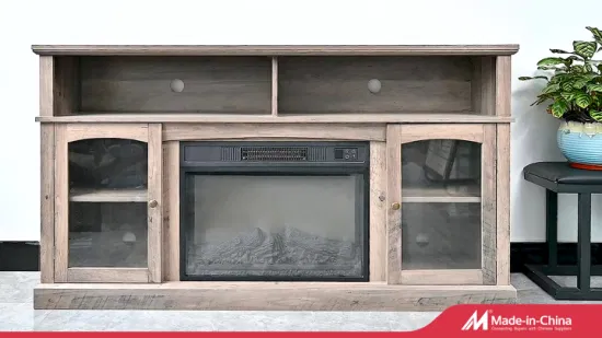 Оптовая продажа Китая поставка гостиной кабинет медиа-консоль стол МДФ ТВ-стол с дверями из ротанга
